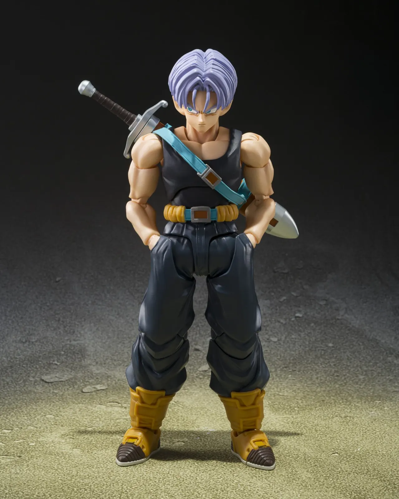Bandai Spirits DBZ S.H.Figuarts Future Trunks Group Base Ver.B 14cm - Image 1