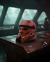 Hasbro Star Wars Black Series Captain Enoch (Ahsoka) 1:1 Casque - Thumbnail 6