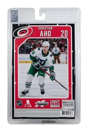 McFarlane Toys SportsPicks 7" Sebastian Aho Hartford Whalers Retro - Image 7