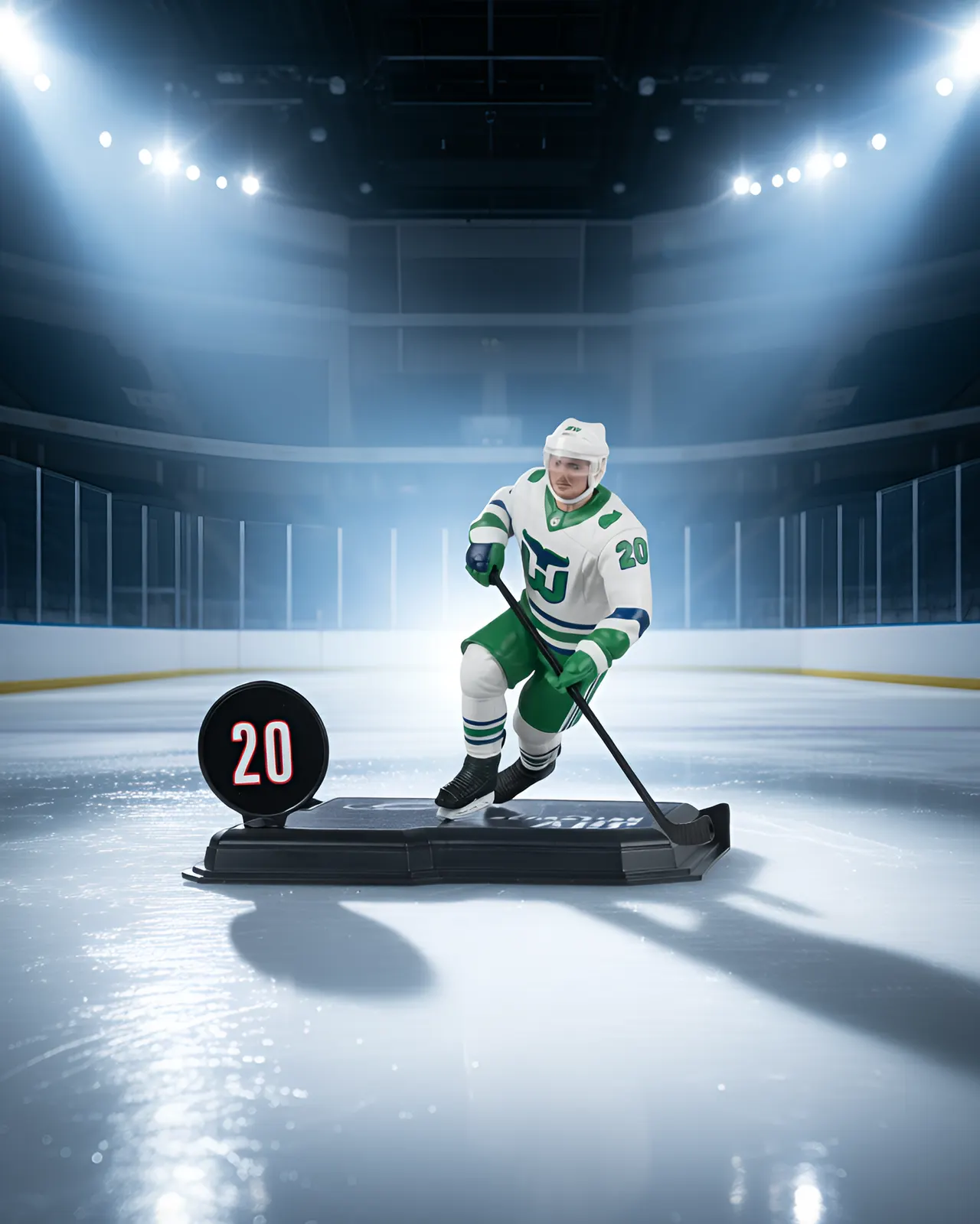 McFarlane Toys SportsPicks 7" Sebastian Aho Hartford Whalers Retro - Image 11