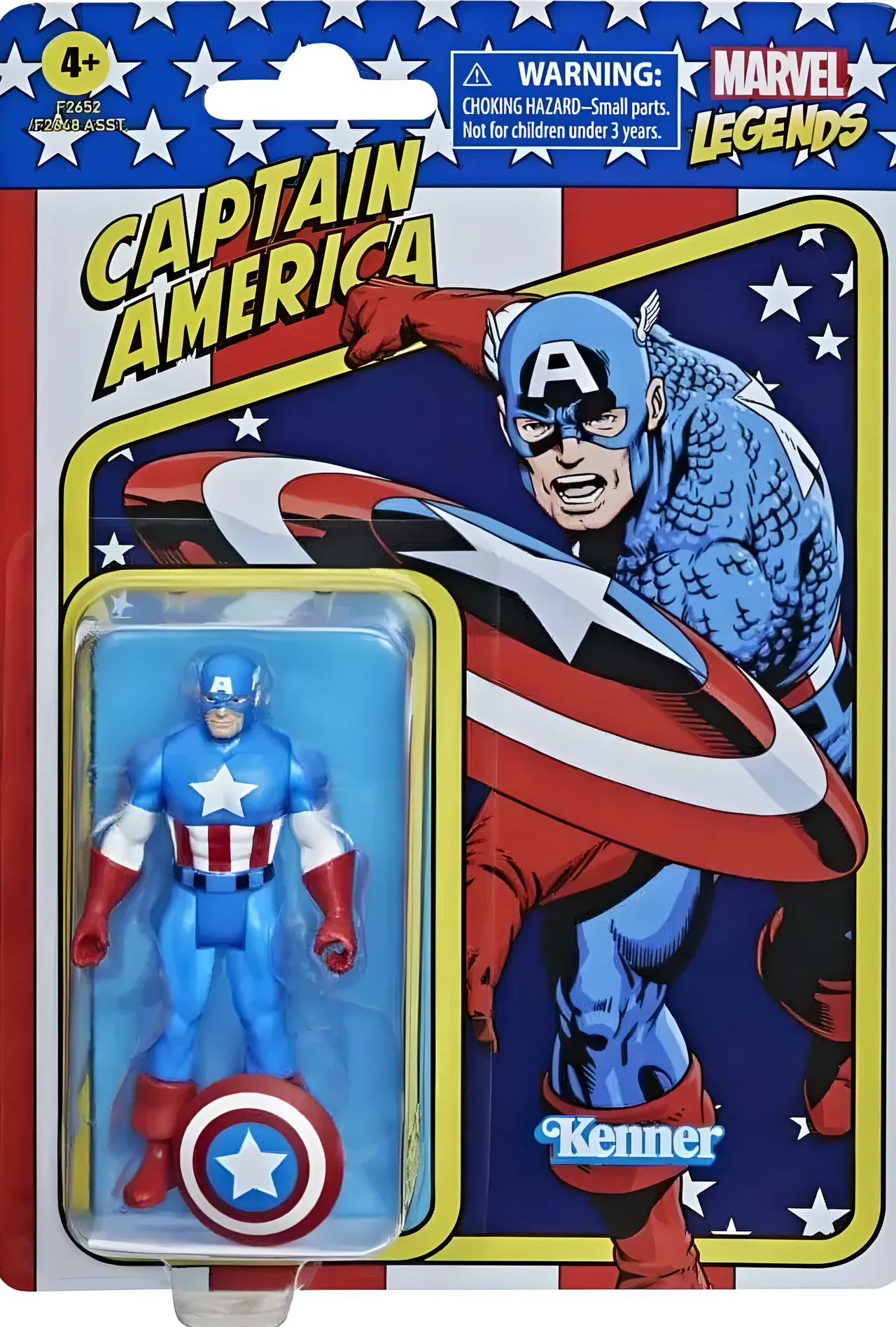 Hasbro Marvel Legends Retro Collection Captain America 3,75\" Figurine - Image 2