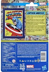 Hasbro Marvel Legends Retro Collection Captain America 3,75\" Figurine - Thumbnail 3