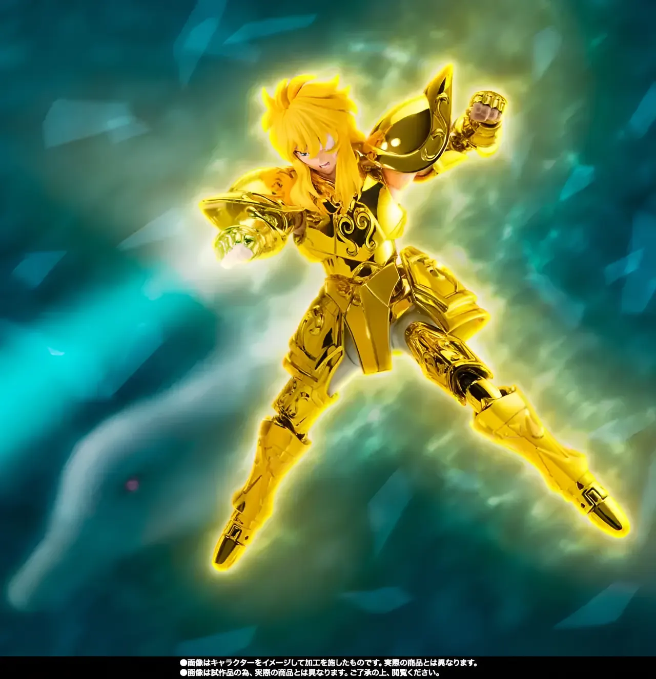 Bandai Spirits Hyoga Aquarius Gold Saint Action Figure Myth Cloth EX - Image 5