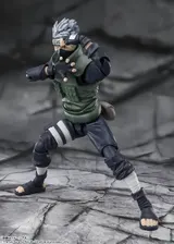 Bandai Spirits S.H.Figuarts Kakashi Hatake – Héros du Sharingan célèbre - Thumbnail 3
