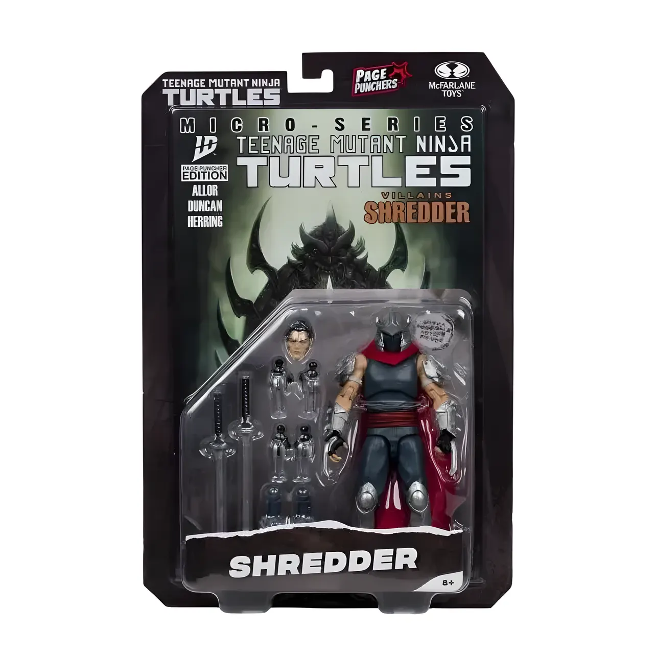 McFarlane Toys TMNT Page Punchers Shredder 5" figurine articulée avec bande dessinée - Image 6