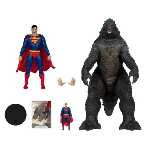 McFarlane Toys DC Multiverse Superman vs Godzilla & Kong 2-Pack