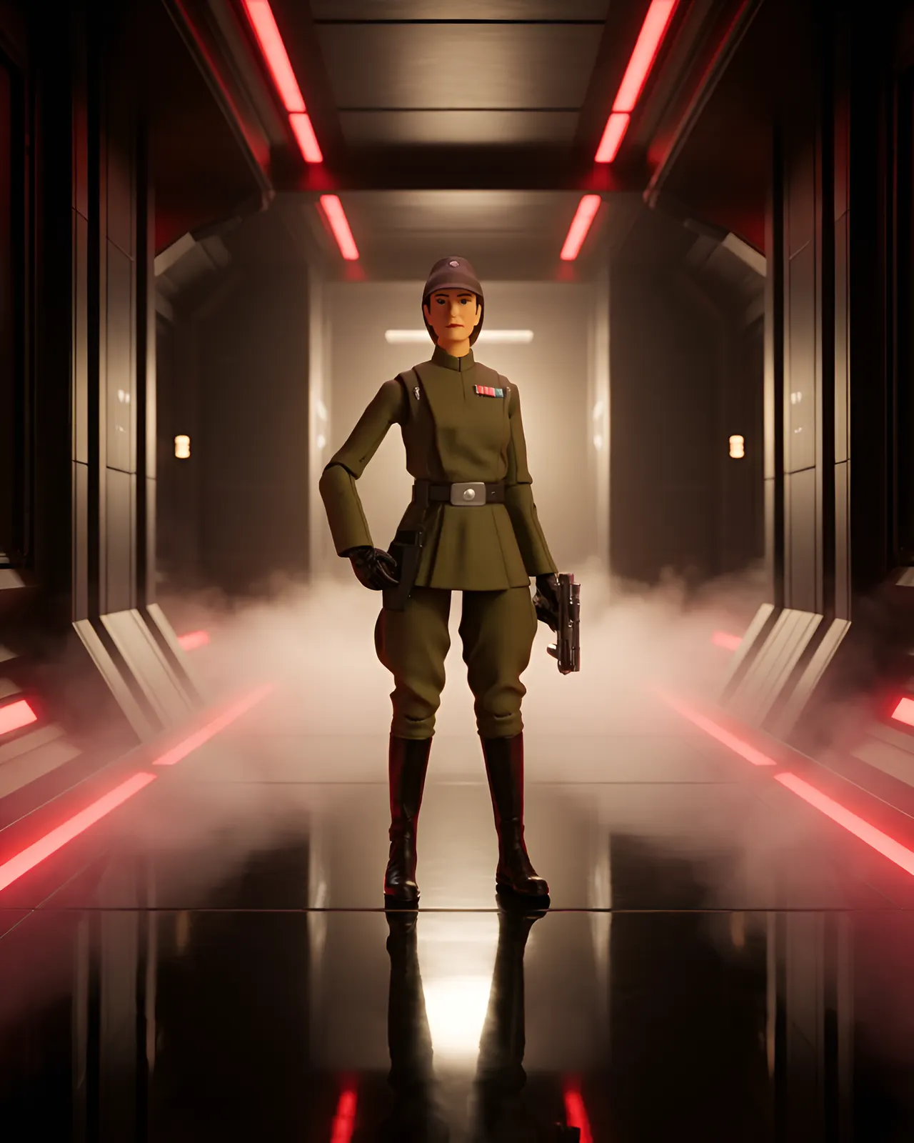 Star Wars Black Series Tala Durith Imperial Officer 6" Action Figure - Image 6
