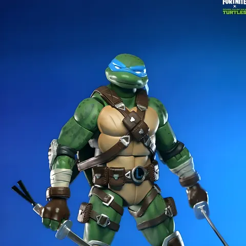 NECA Ultimate Leonardo – Fortnite TMNT Crossover 7" Action Figure