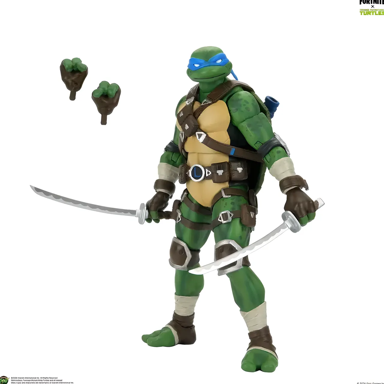 NECA Ultimate Leonardo – Fortnite TMNT Crossover 7" Action Figure - Image 3
