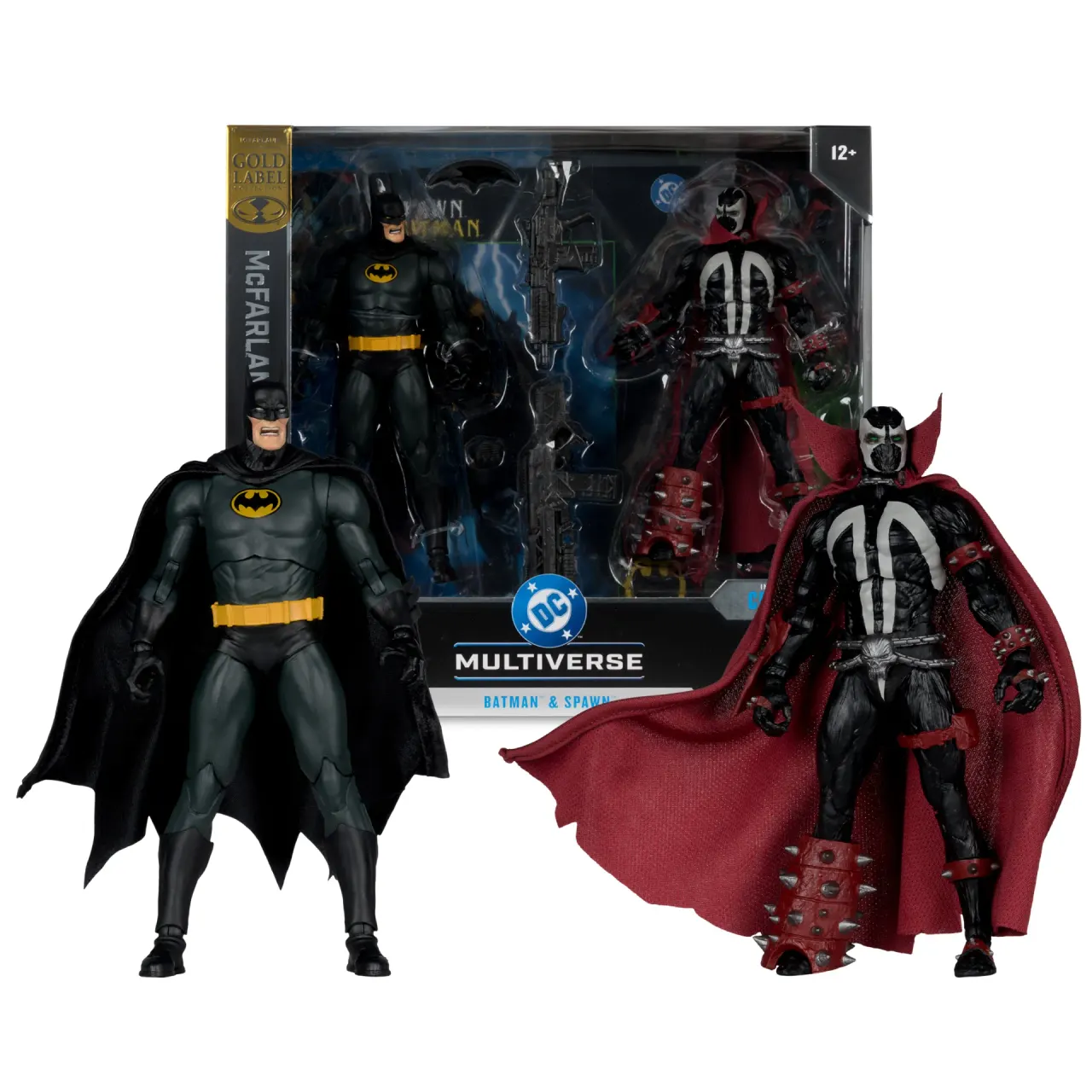 McFarlane Toys Batman & Spawn 2-Pack – DC Multiverse Gold Label - Image 5
