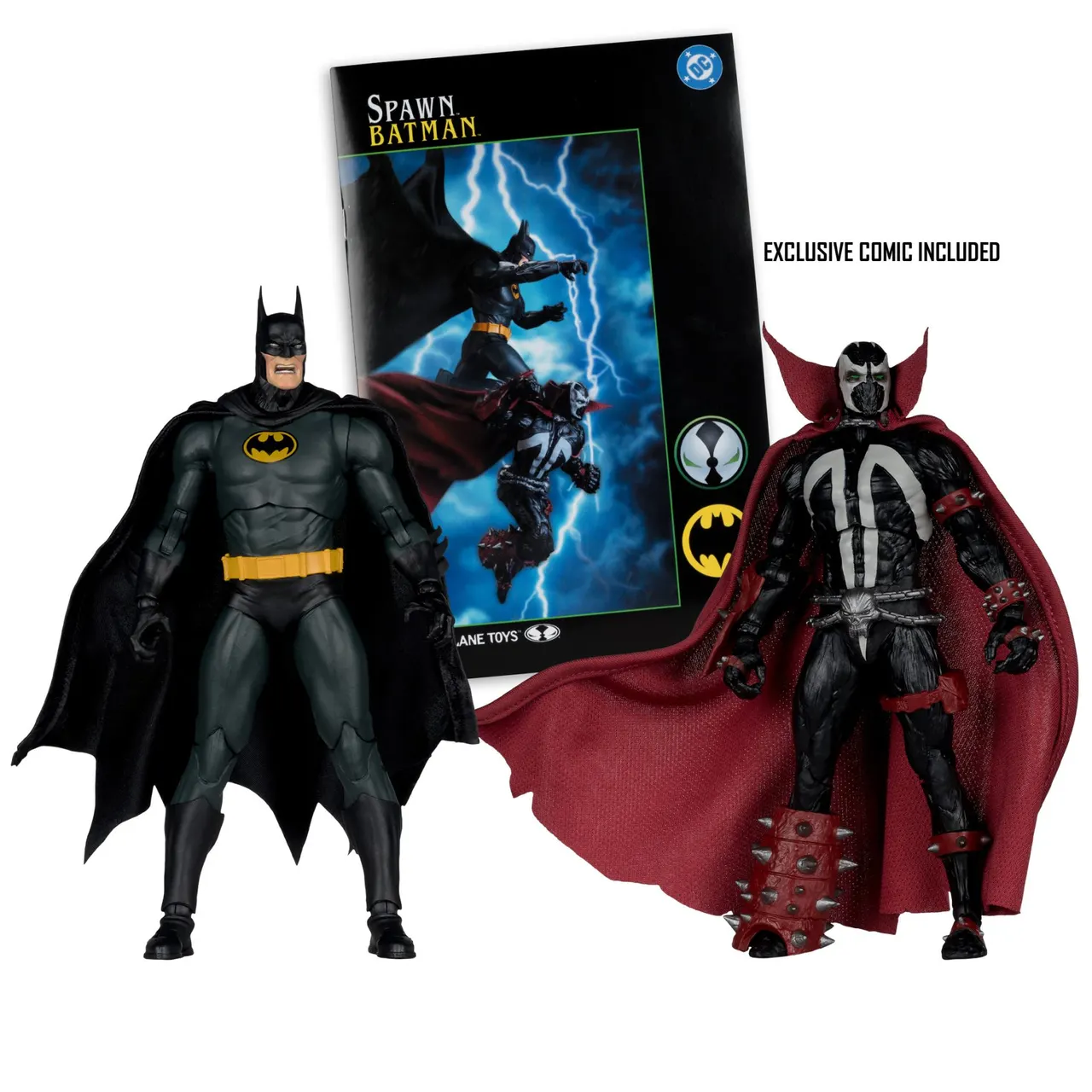 McFarlane Toys Batman & Spawn 2-Pack – DC Multiverse Gold Label - Image 1