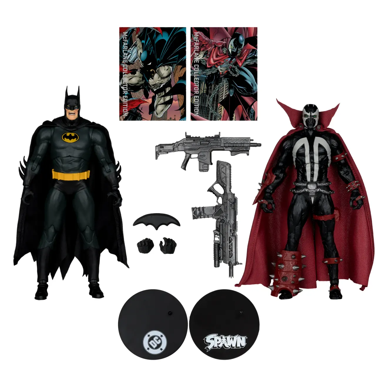 McFarlane Toys Batman & Spawn 2-Pack – DC Multiverse Gold Label - Image 3