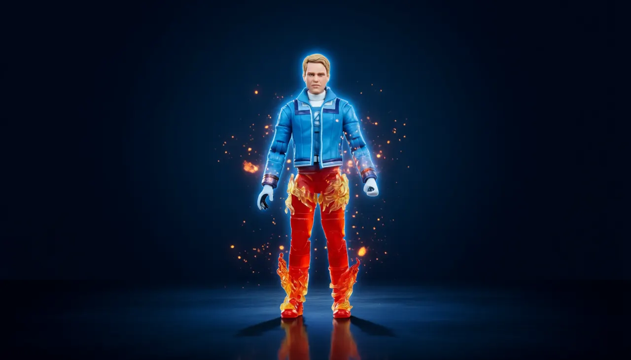 Hasbro Marvel Legends 2-Pack Invisible Woman & Human Torch 6" - Image 13
