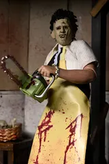 NECA Retro Cloth Leatherface "Pretty Woman" 50th Anniversary Action Figure - Thumbnail 3