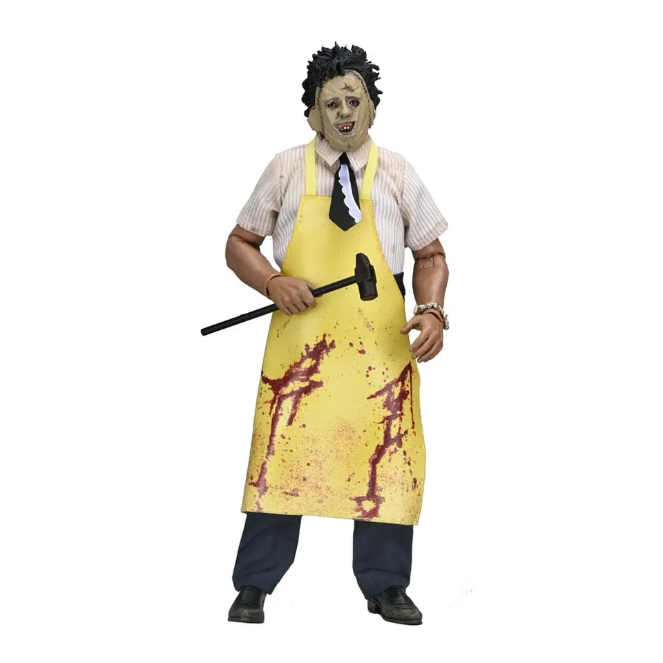 NECA Retro Cloth Leatherface "Pretty Woman" 50th Anniversary Action Figure - Image 1