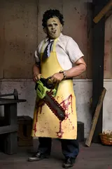NECA Retro Cloth Leatherface "Pretty Woman" 50th Anniversary Action Figure - Thumbnail 4