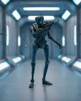 Hasbro Star Wars Black Series New Republic Security Droid - Thumbnail 7