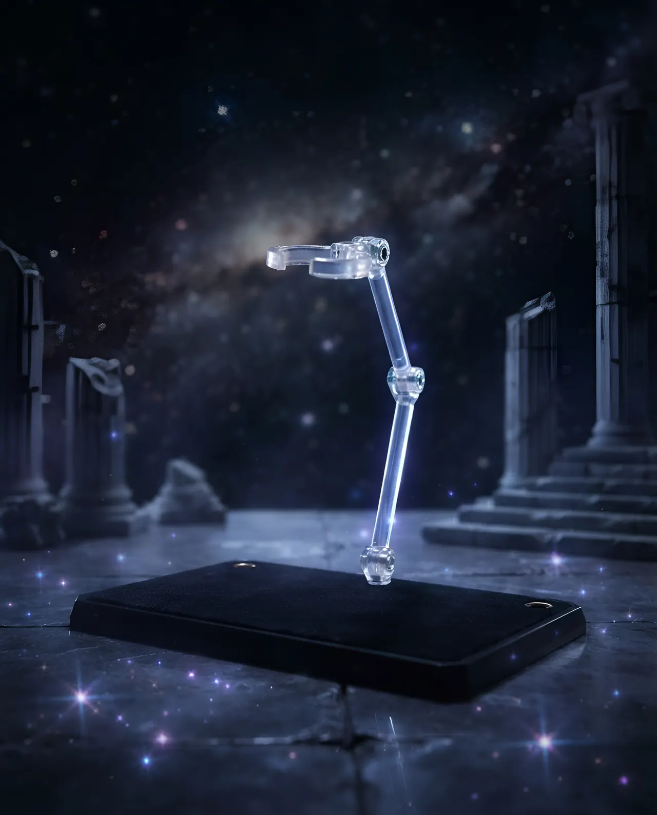 Bandai Spirits Saint Seiya Cloth Myth EX Display Stage - Black - Image 4
