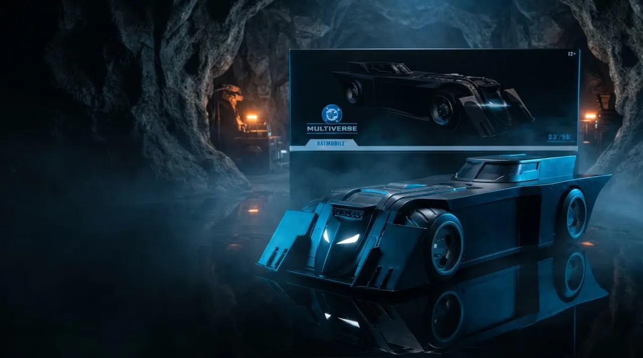 McFarlane Toys DC Multiverse Batmobile (DC Rebirth) 7" Vehicle - Image 7