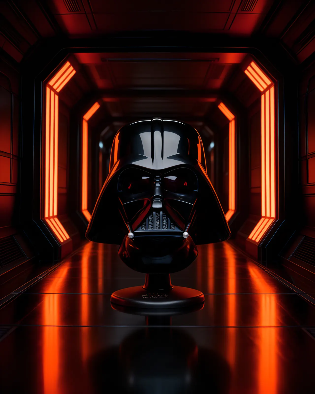 Star Wars Black Series Darth Vader Mini Helmet – 6" Display - Image 5