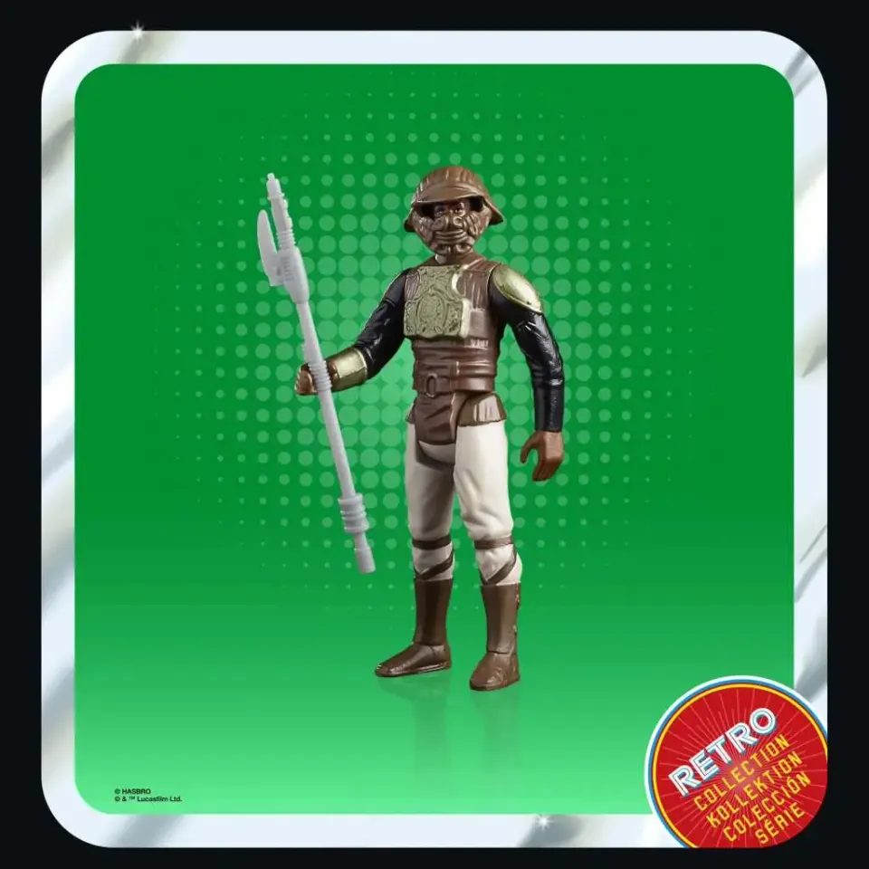 Hasbro Star Wars Black Series 40th 6" Lando Calrissian Guardia de Skiff - Image 2