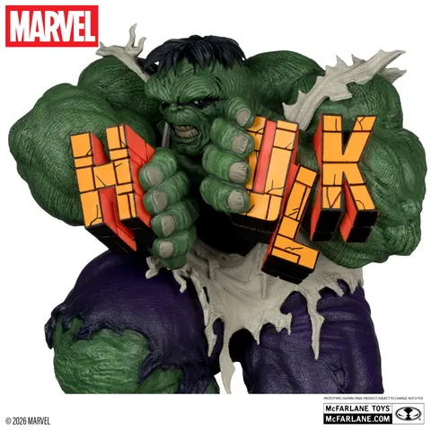 McFarlane Toys Hulk Green Variant 1/6 Gold Label Statue