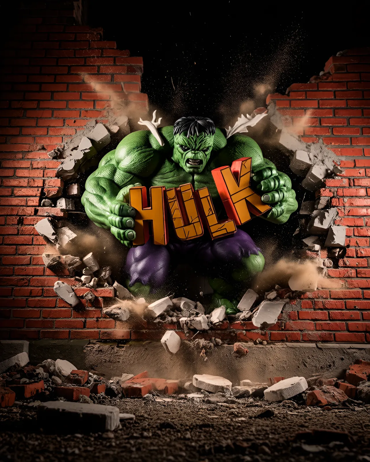 McFarlane Toys Hulk Green Variant 1/6 Gold Label Statue - Image 8
