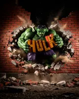 McFarlane Toys Hulk Green Variant 1/6 Gold Label Statue - Thumbnail 8