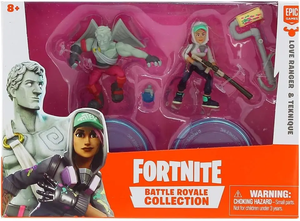 Moose Toys Fortnite Battle Royale: Love Ranger & Teknique 2-Pack - Image 9