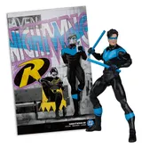 McFarlane Toys Nightwing Page Punchers #81 7" Action Figure + Comic - Thumbnail 5