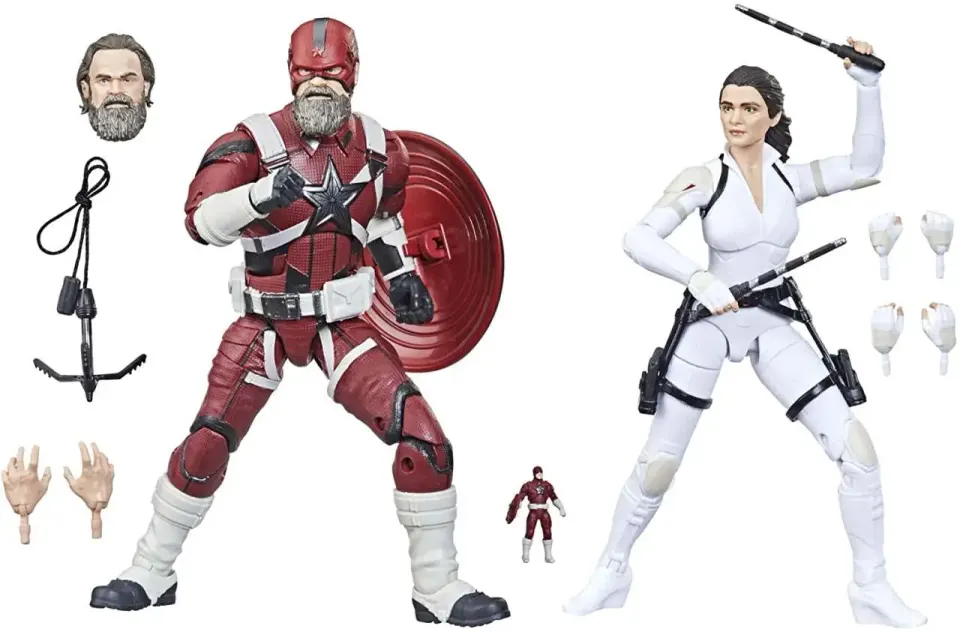Hasbro Marvel Legends Red Guardian & Melina Vostokoff 2-Pack 6" - Image 1