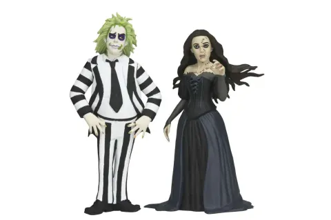 NECA Beetlejuice & Delores Toony Terrors 2-Pack – 6-inch Action Figures