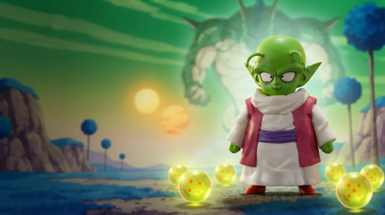 Tamashii Nations S.H.Figuarts Conjunto Luminous Porunga & Dende de Dragon Ball - Image 8