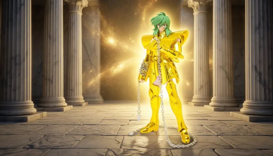 Bandai Spirits Saint Seiya Virgo Shun – Armure d'Or 17cm Figurine