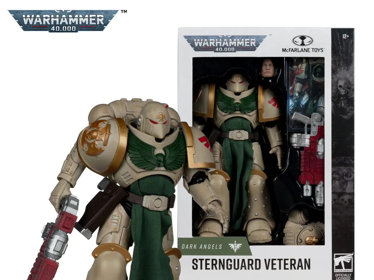 McFarlane Toys Sternguard Veteran 7" Warhammer 40K figurine - Image 4
