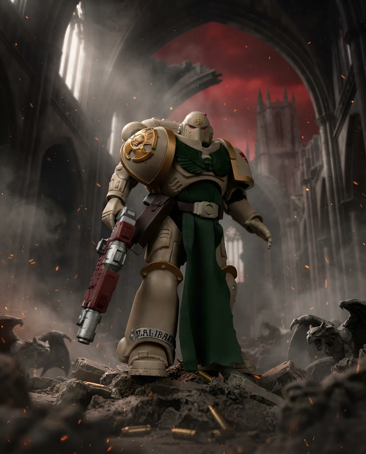 McFarlane Toys Sternguard Veteran 7" Warhammer 40K figurine - Image 7