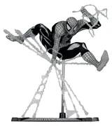 McFarlane Toys Marvel Rivals Spider-Man Line Art D23 1:10 Figurine - Thumbnail 1