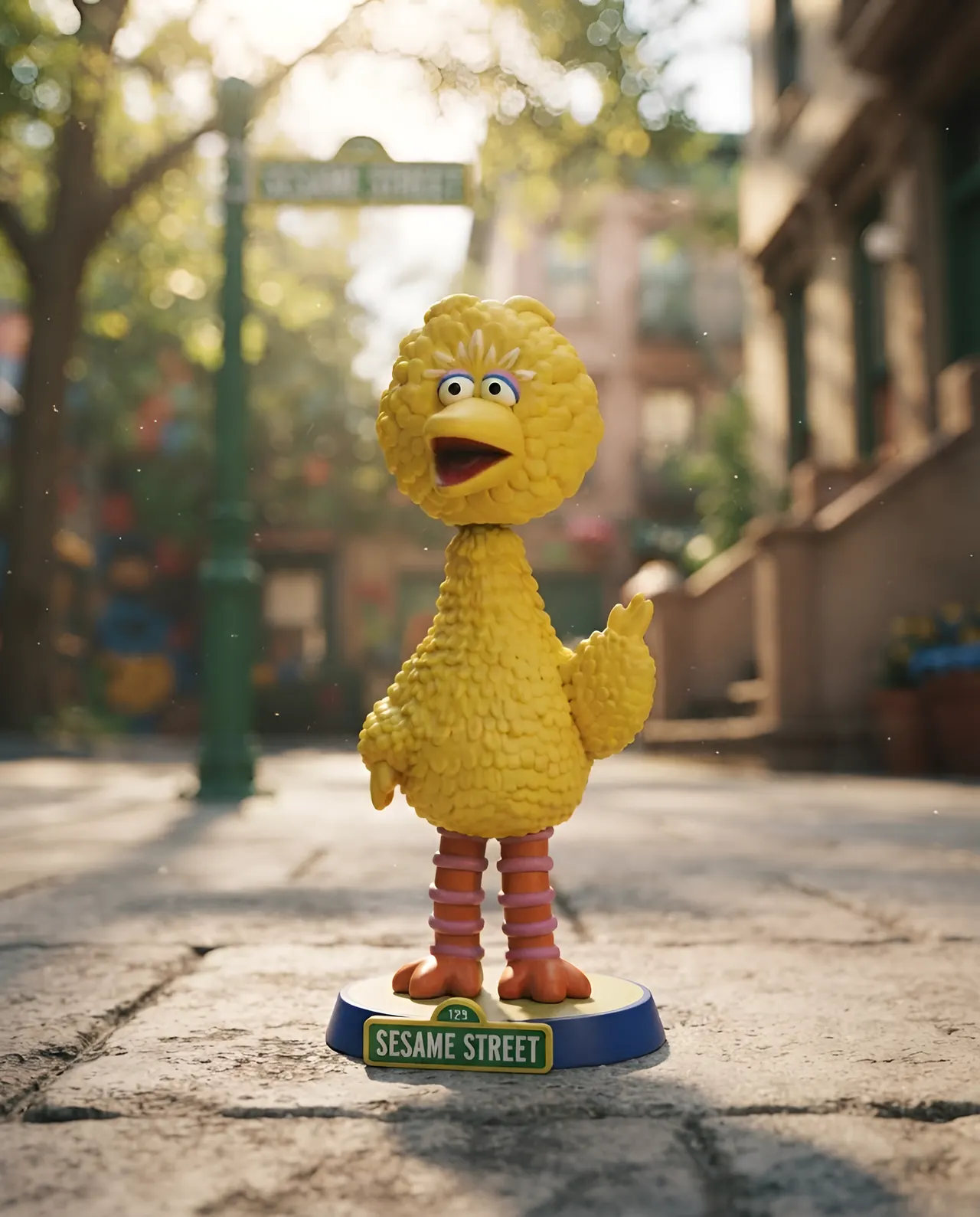 NECA Big Bird Head Knocker Bobblehead – 23 cm Sesame Street - Image 5