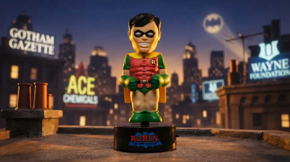 NECA Robin Body Knocker Bobblehead – Classic DC 15 cm