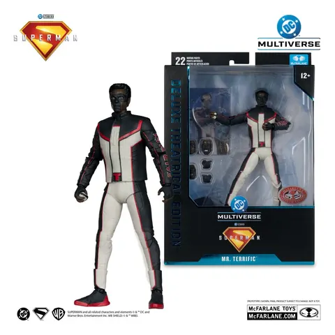 McFarlane Toys Mister Terrific Red Platinum Edition - DC Multiverse 7"