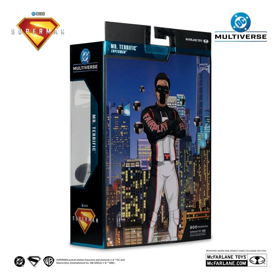 McFarlane Toys Mister Terrific Red Platinum Edition - DC Multiverse 7" - Image 6