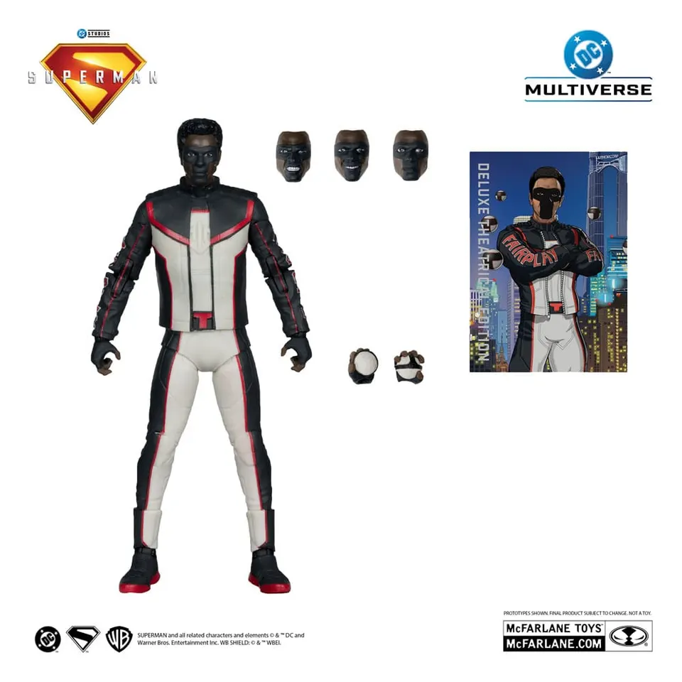 McFarlane Toys Mister Terrific Red Platinum Edition - DC Multiverse 7" - Image 2