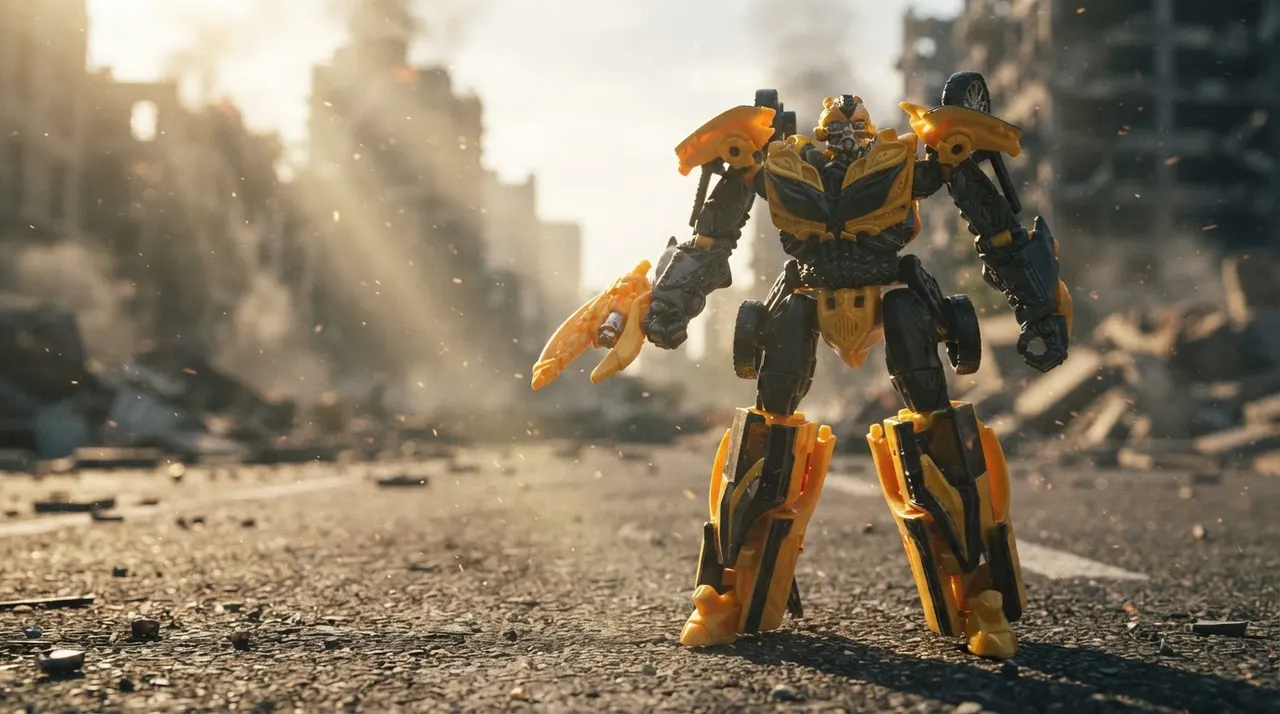 Hasbro Transformers Series de Estudio Deluxe Bumblebee Action Figure - Image 8