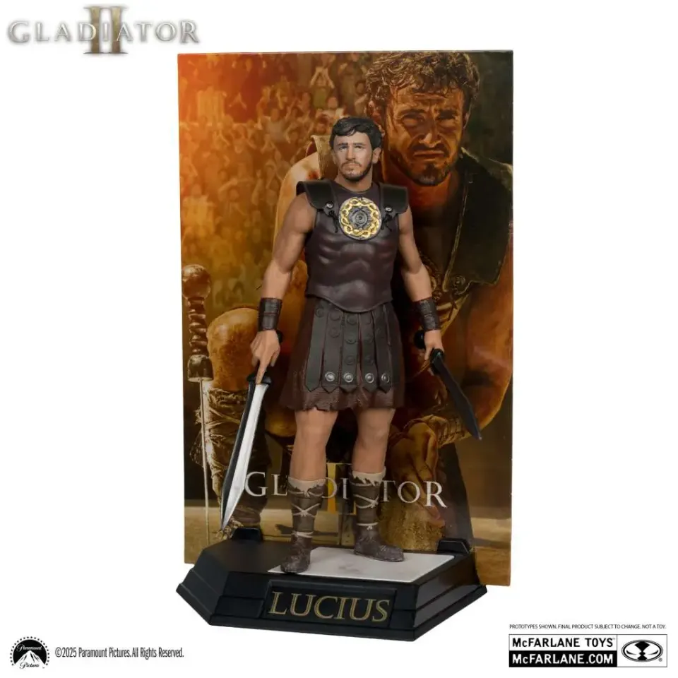 McFarlane Toys Lucius (Gladiator II) 15.2 cm Posable Figure - Image 2