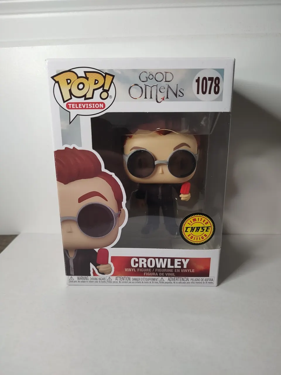 Funko Pop! Crowley #1078 Television – UV Protected Vinyl Figure - Image 1