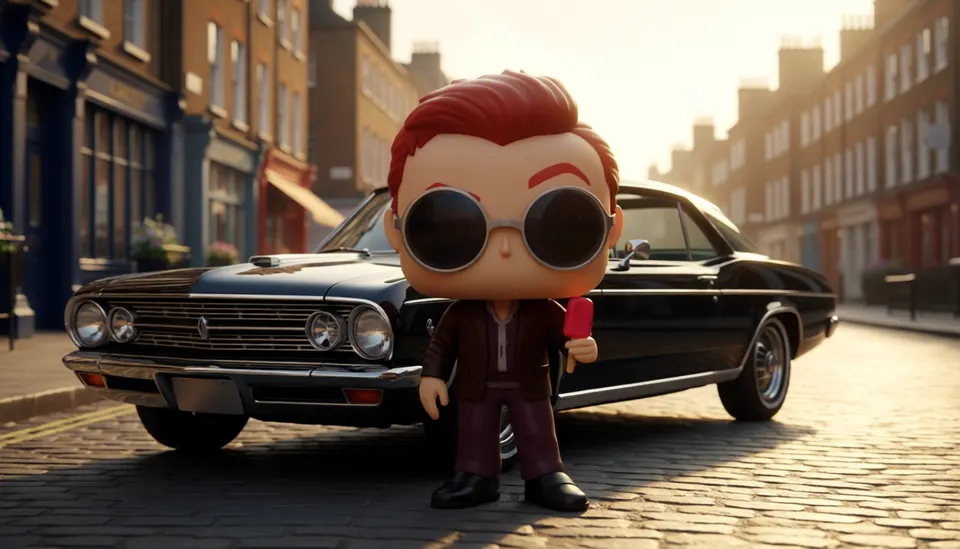 Funko Pop! Crowley #1078 Television – UV Protected Vinyl Figure