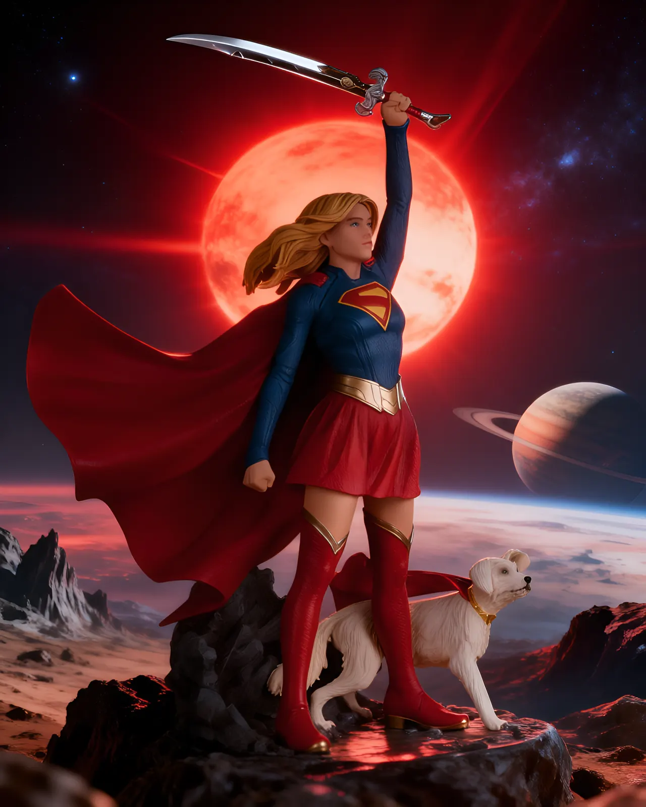 McFarlane Toys DC Direct Supergirl (2026 Film) 40cm Statue - Image 8
