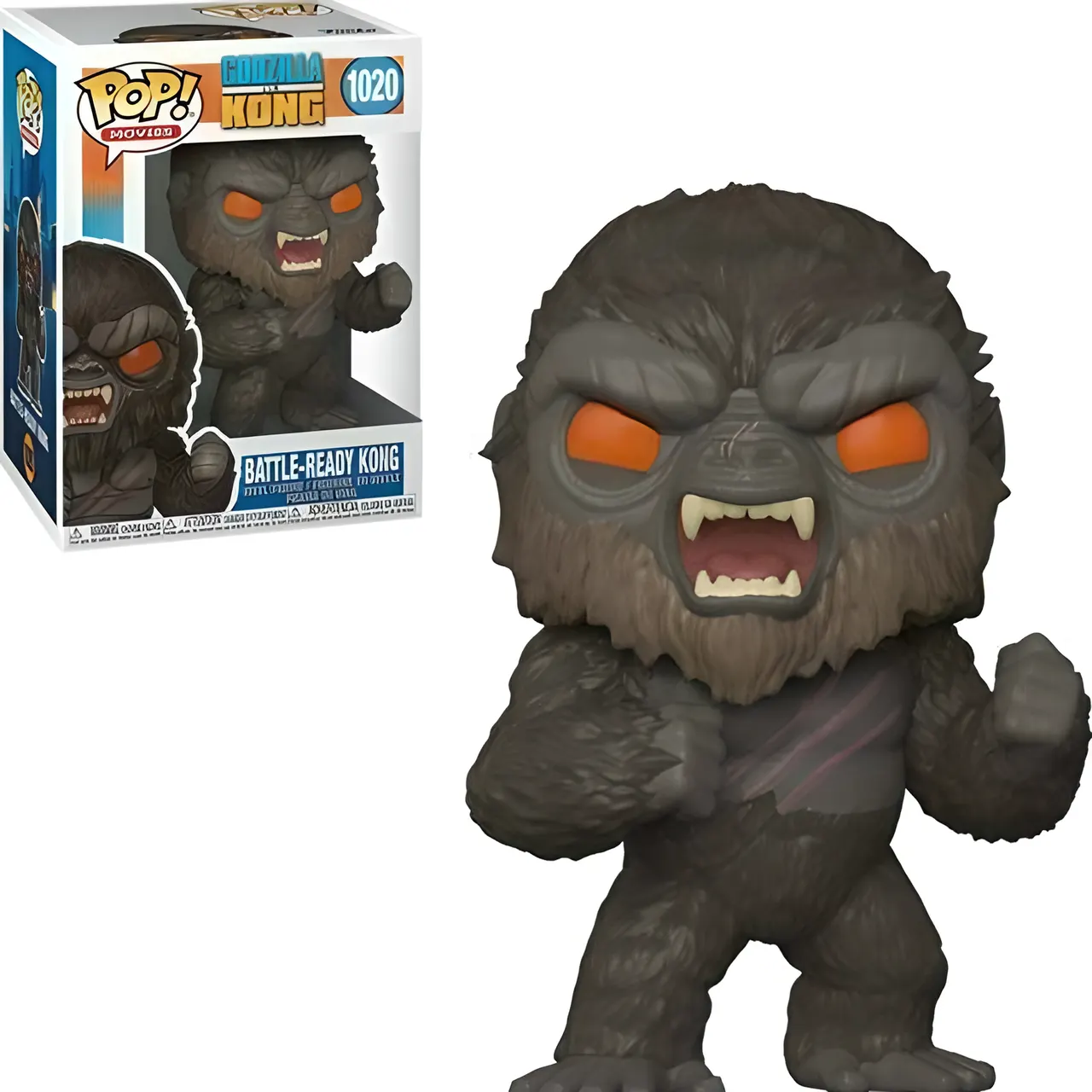 Funko POP! Movies Battle-Ready Kong #1021 4.25" Vinyl Figure - Image 2
