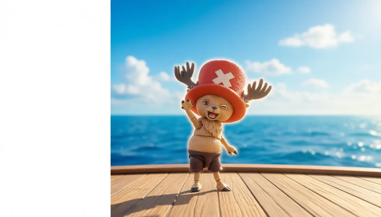 Tamashii Nations S.H.Figuarts One Piece Chopper 3.15-in Figura - Image 8