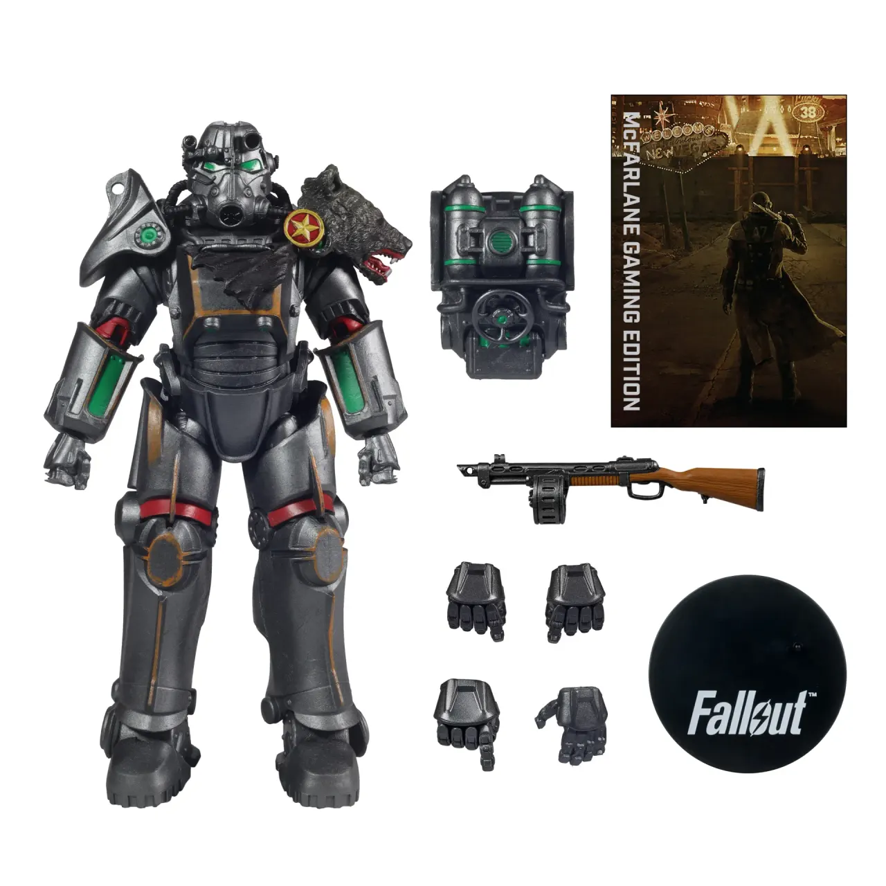 McFarlane Toys Scorched Sierra Power Armor Action Gaming Figure Fallout - Image 1